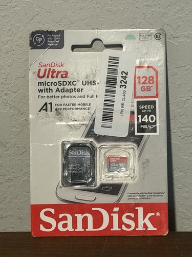 Sandisk ultra 128gb - ultra, microsd